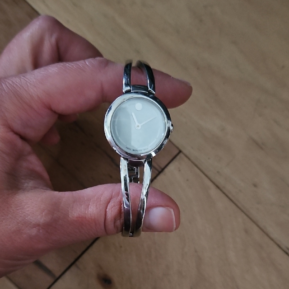 Movado Stainless Steel Watch